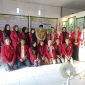 Foto bupati Buol Risharyudi Triwibowo bersama Mahasiswa KKN STISIPOL MUJAHIDIN BUOL 